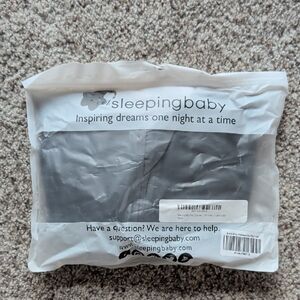 Sleeping Baby Gray Kids Pajamas Sleep Sack